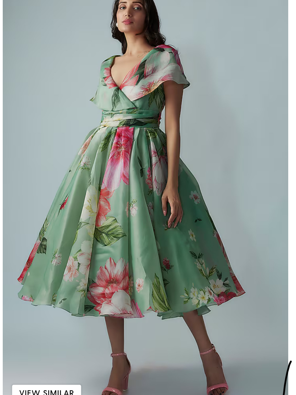 Green floral